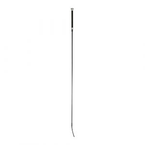 Kerbl Cravache de dressage noire, 110 cm
