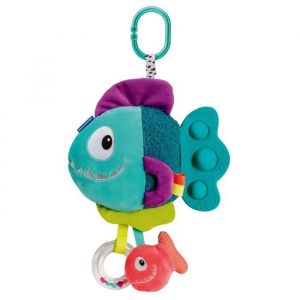 Ravensburger Play + - Peluche Pop-It Piranha Bleu - Des La Naissance - Version Fran¿Aise - 34016