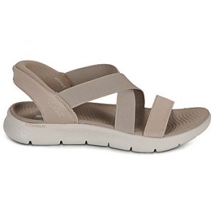 Skechers Sandales GO WALK FLEX SANDAL GLIMMER UP Beige - Taille 37,38,39,40
