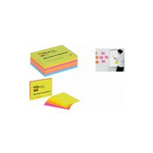 Post-It Bloc-note Super Sticky Meeting Notes, 152 x 101 mm - Lot de 4