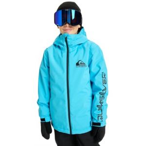 Image de Quiksilver Veste de Snow Mission Jacket Garçon 8-16 Ans Bleu 12