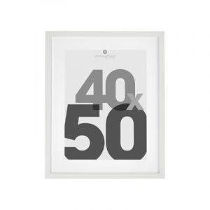 Cadre Photo Bois 40x50cm Blanc Prix