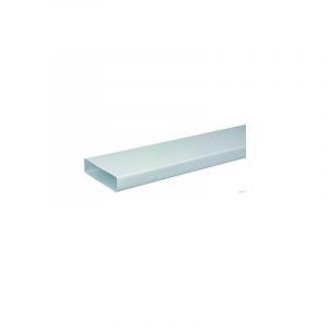 Atlantic TR 55 X 220 P - 3M - TUBE RECTANGULAIRE PLASTIQUE RIGIDE SECTION 55 X 220