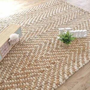 D&eacute;coweb Tapis 100% Jute Naturelle