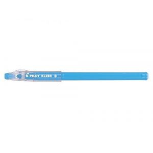 Pilot Stylo Bille à Capuchon KLEER Effaçable Pte Fine Turquoise