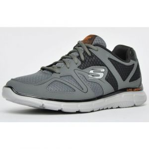 Skechers Flash Point Memory Foam Baskets De Sport Running Hommes