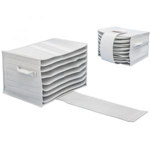 Porte Assiette Camping-Car pour 8 Assiettes - 27x20x18 Etagere Cuisine Caravane