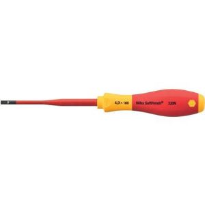 Wiha 35392 - Tournevis à fente SoftFinish electric slimFix 6.5 x 150mm