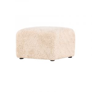 Frankie pouf beige.