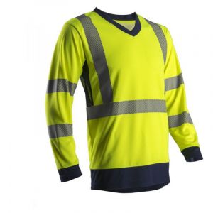 Coverguard T-Shirt Manches Longues Haute visibilité SUNO Suna