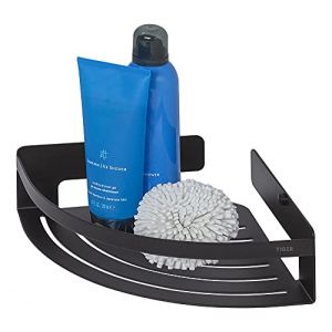 Tiger Caddy Panier de douche angulaire 22,4 cm Noir