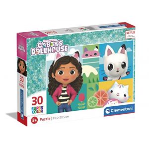 Clementoni Puzzle Gabby's Dollhouse 30 pièces