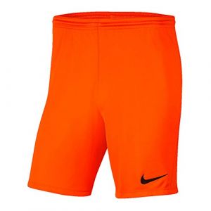 Nike Park III Short NB Short Enfant Safety Orange/(Black) FR: L