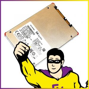Hynix SSD 128Go 2.5" SK SC311 HFS128G32TNF-N2A0A 0RDG81 SATA III 6Gbps