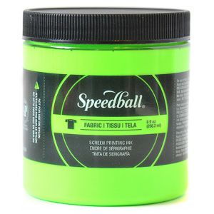 Encre Sérigraphie 236 ml Vert Citron Fluo