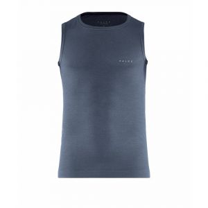 Falke Wool-Tech Light sous-vêtement technique débardeur sport homme laine mérinos blanc bleu noir thermorégulé respirant séchage rapide pour été ou hiver 1 pièce, XXL, Bleu (Capitain 6751)