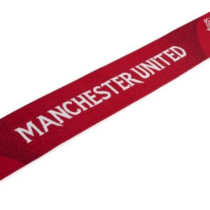 Adidas Manchester United &Eacute;charpe - Rouge/Blanc, pointure One Size - ['Rouge'] - Taille One Size