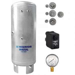 Massal Kit Complet Réservoir Galvanisé - 6 bars - 500 litres - Type ACS - Pression stable