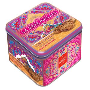 La mère poulard Assortiment De Biscuits Éclat Chocolat - La Boite De 400g