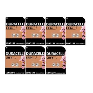 Duracell Pile bouton - LR54 LR1130 V10GA - Lot de 14 - Alcaline - Non rechargeable