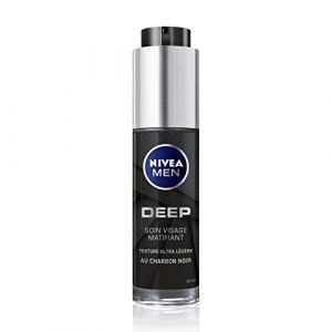 Nivea Soin Visage Matifiant au Charbon Noir Deep - Le Tube de 50 ml