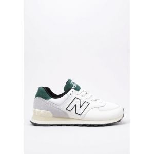 New Balance Chaussures 574 - Blanc/gris/vert, pointure 44 - Blanc - Taille 44