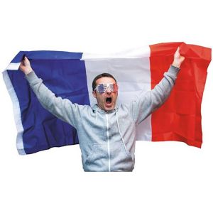 Ruedelafete Drapeau France tricolore 90x140 cm