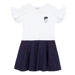 Robe enfant Lili Gaufrette MENDI Blanc - Taille 10 ans,12 ans