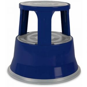 Tabouret en rouleau Patte d'éléphant Acier T1 Bleu