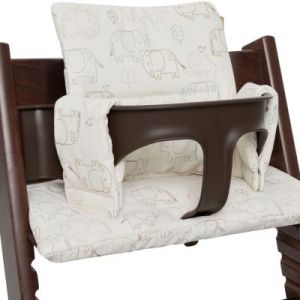 Jollein Coussin de Chaise Haute - Elephant Tales