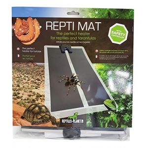 Reptiles Planet Tapis Chauffant pour Reptile Mat 14 W 28 X 28 cm