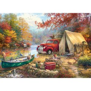 Puzzle 1000 pièces : Partage en plein air