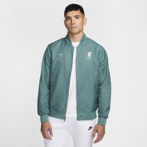 Image de Nike Veste aviateur tiss&eacute;e non doubl&eacute;e Football Liverpool FC Sport Essentials pour homme - Vert - Taille XL - Male