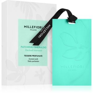 Millefiori Milano - Tessere Profumate - Patchouli Smeraldo - confezione da 3 Profumatori per ambiente 1 pieces unisex