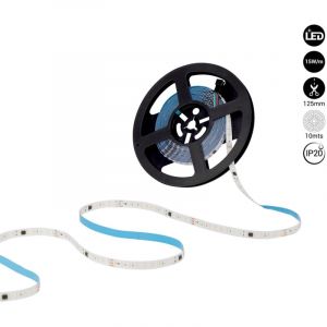 Barcelona led Ruban LED monochrome intelligent IC 24V DC - 15W/m - IP20 - 120LED/m - Largeur 10mm - 10 mètres