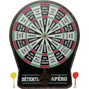 Jeu De Flechettes À Boire Avec Décapsuleur