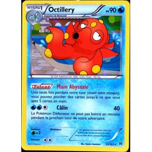 Asmod&eacute;e Octillery - Carte Pok&eacute;mon 33/162 Holo Rare Xy Impulsion Turbo