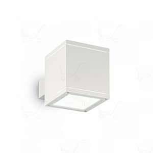 Ideal lux Applique murale extérieure SNIF Carré Blanc 1x40W 144276