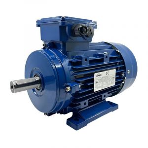 Moteur triphas&eacute; CEMER B3, 1.1 KW, 1500 TR/MIN, HA 80, 230/400V, IE1, Alu - Carcasse r&eacute;duite