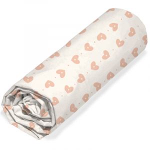 Linnea Drap housse enfant imprimé 90x190 cm microfibre FEERIQUE blanc