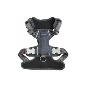 RedDingo Bavoir Matelass&eacute; pour Chien Gris