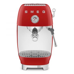 Smeg ECF03RDEU Machine à Café Rouge