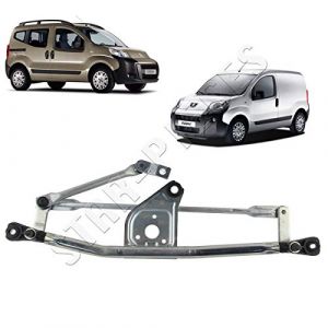 Tringlerie d’essuie glace pour Bipper, Nemo, Fiorino, Qubo (à partir de 2007) mécanisme essuie glace avant (sans moteur)