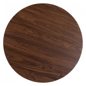 Kare Design Plateau de table Schickeria noyer Diamètre - 80cm