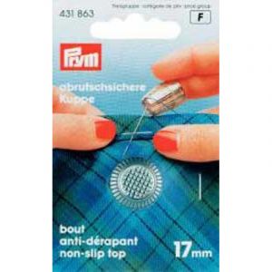 Prym Dé à coudre antidérapant - 17mm