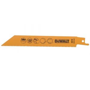 Dewalt DT2361QZ 152mm Lame de scie alternative Bimétal Coupe rapide Métaux/Plaques métalliques (Import Grande Bretagne)