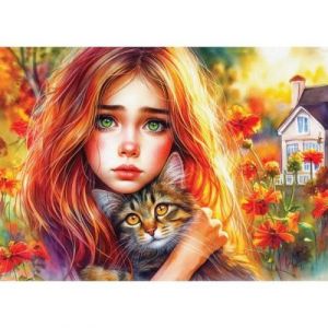 Puzzle 1000 pièces : CONFORT FÉLIN SILENCIEUX