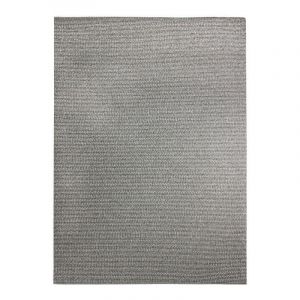 Thedecofactory Mon Beau Tapis KOKO - Tapis effet tweed pour intérieur et extérieur gris 180x280