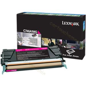 Lexmark C746A1MG - Toner magenta 7000 pages