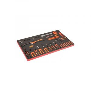 Bahco Module mousse pour servante 40", pinces, clés & pied à coulisse - 32 Pcs